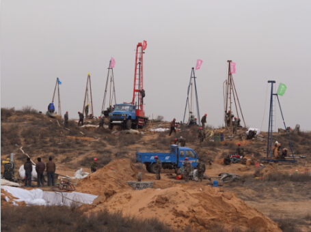 青岛某媒矿矿山开采基本建设注浆止水带工程